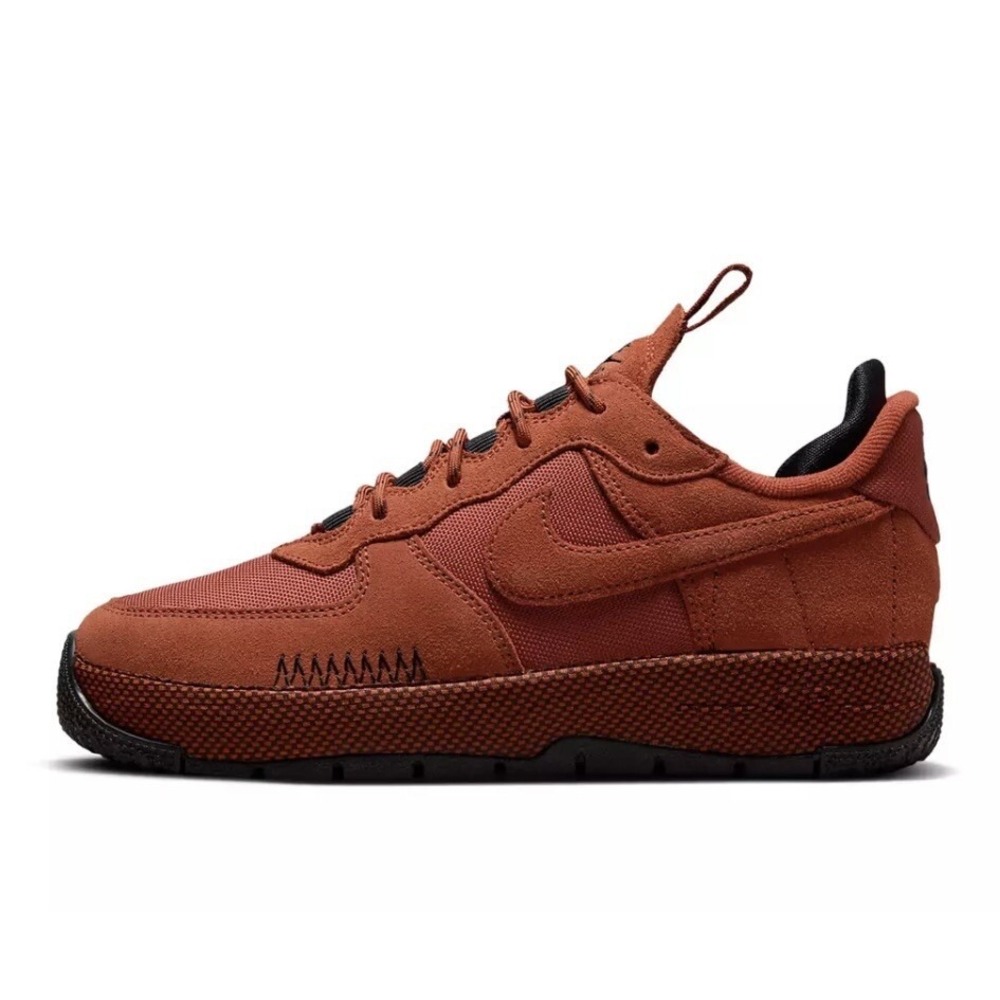 Nike Air Force 1 Wild Low Rugged Orange Campfire FB2348-800 Womens 8